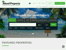 Tablet Screenshot of islandproperty.vu